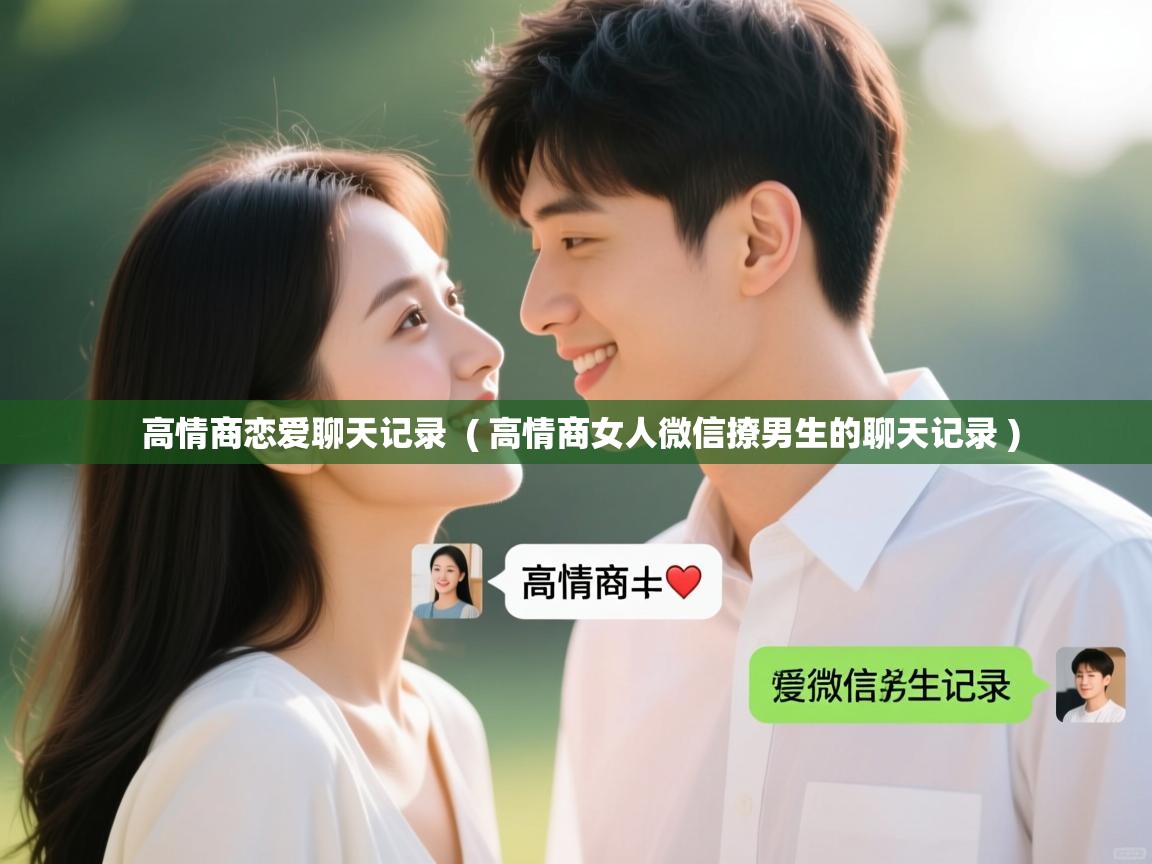  高情商恋爱聊天记录  ( 高情商女人微信撩男生的聊天记录 )