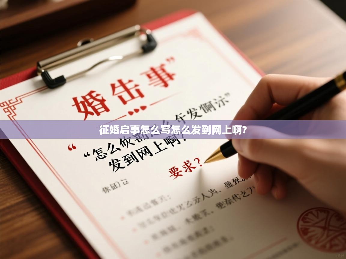  征婚启事怎么写怎么发到网上啊? 
