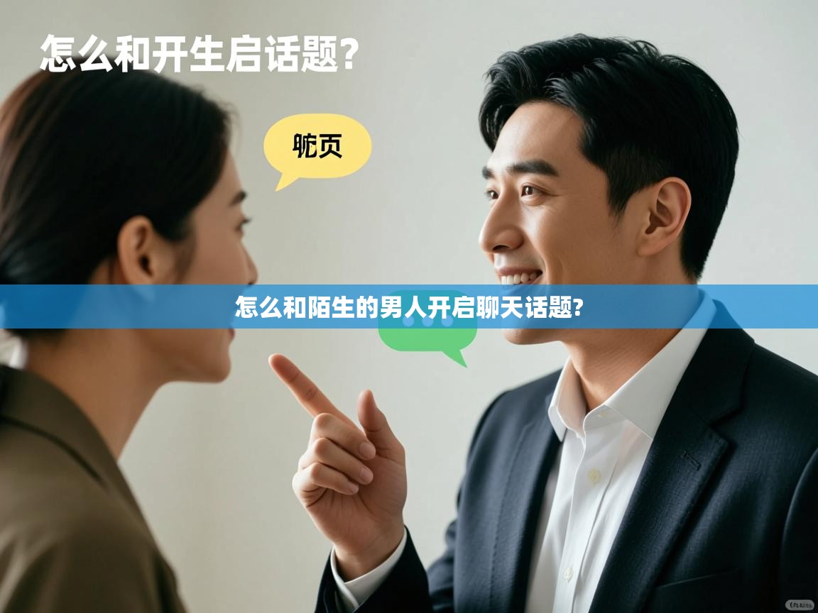  怎么和陌生的男人开启聊天话题? 