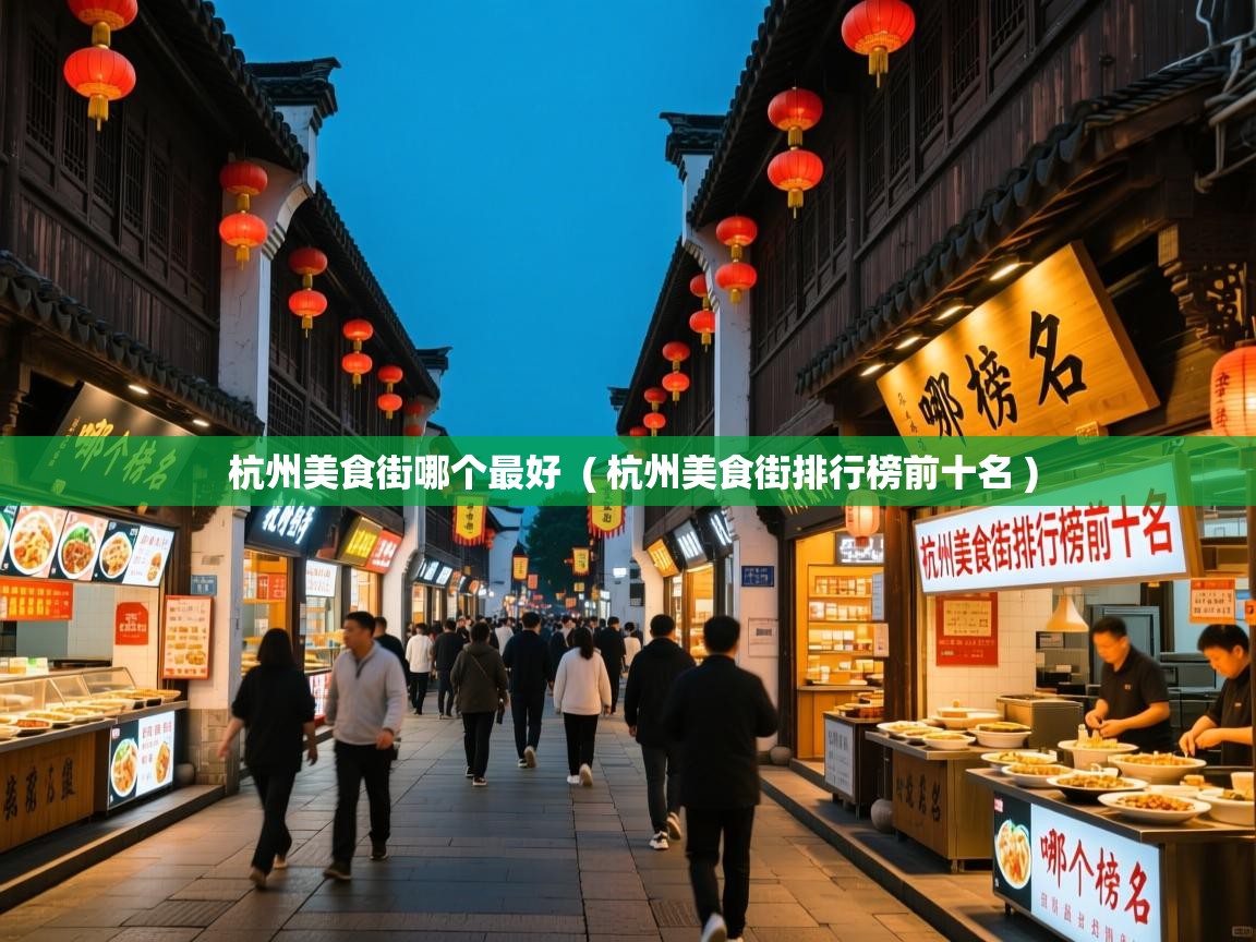  杭州美食街哪个最好  ( 杭州美食街排行榜前十名 )