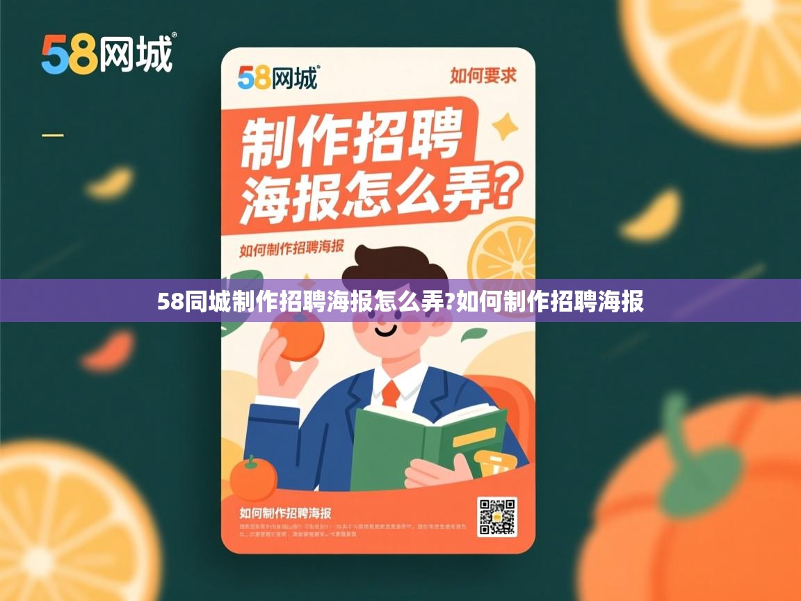  58同城制作招聘海报怎么弄?如何制作招聘海报 