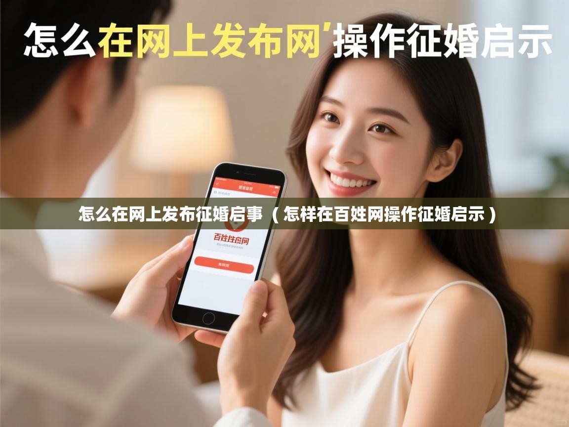  怎么在网上发布征婚启事  ( 怎样在百姓网操作征婚启示 )