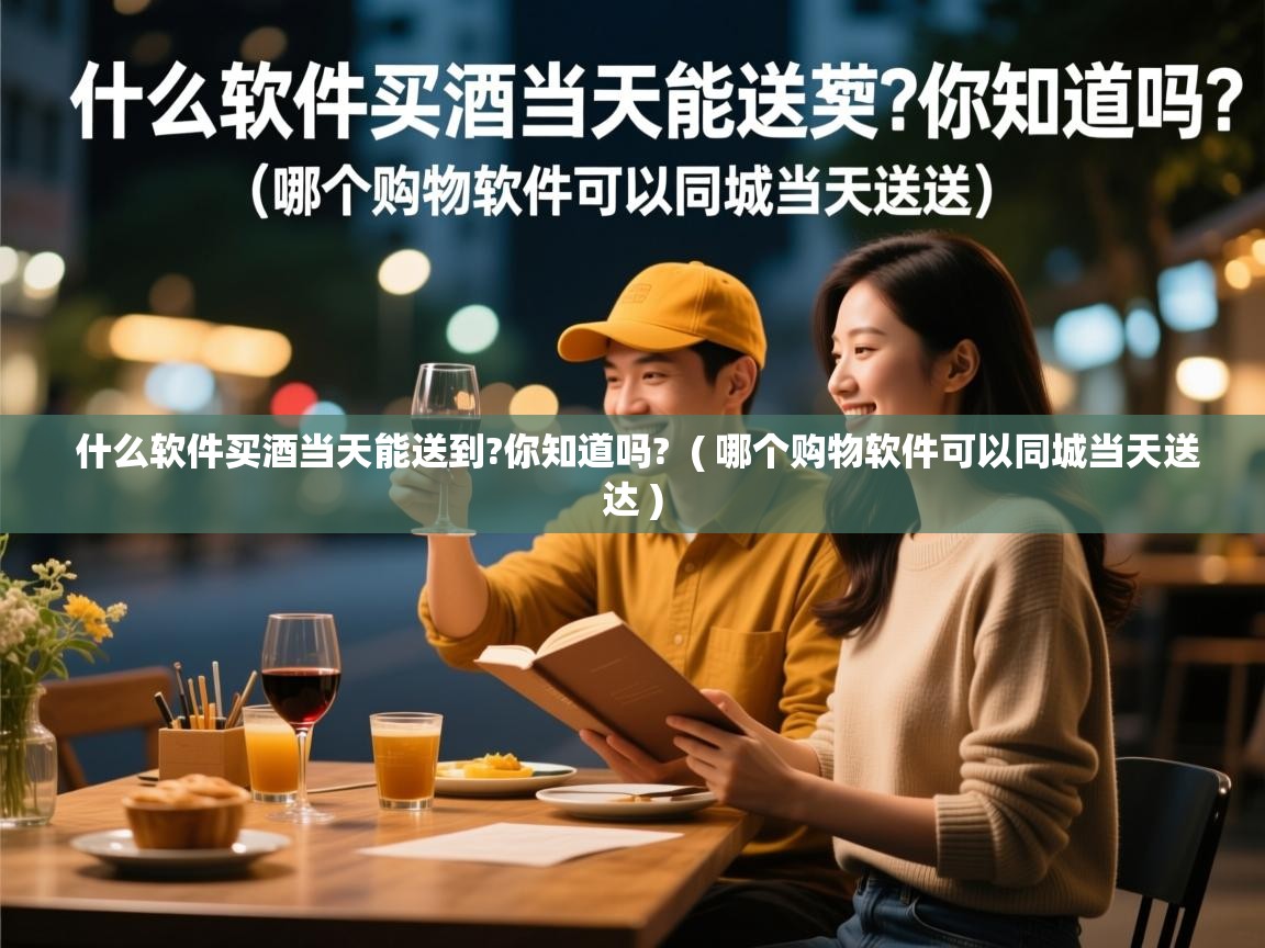  什么软件买酒当天能送到?你知道吗?  ( 哪个购物软件可以同城当天送达 )
