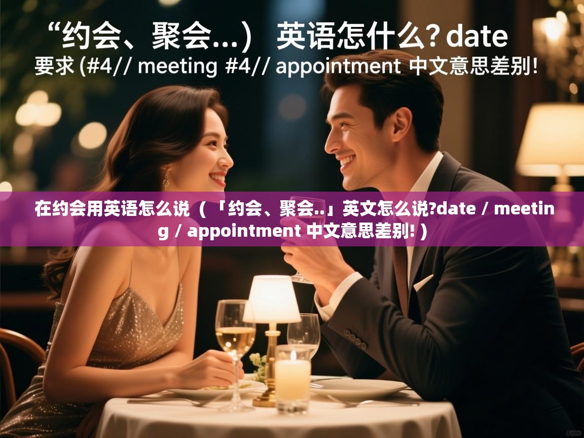  在约会用英语怎么说  ( 「约会、聚会..」英文怎么说?date / meeting / appointment 中文意思差别! )