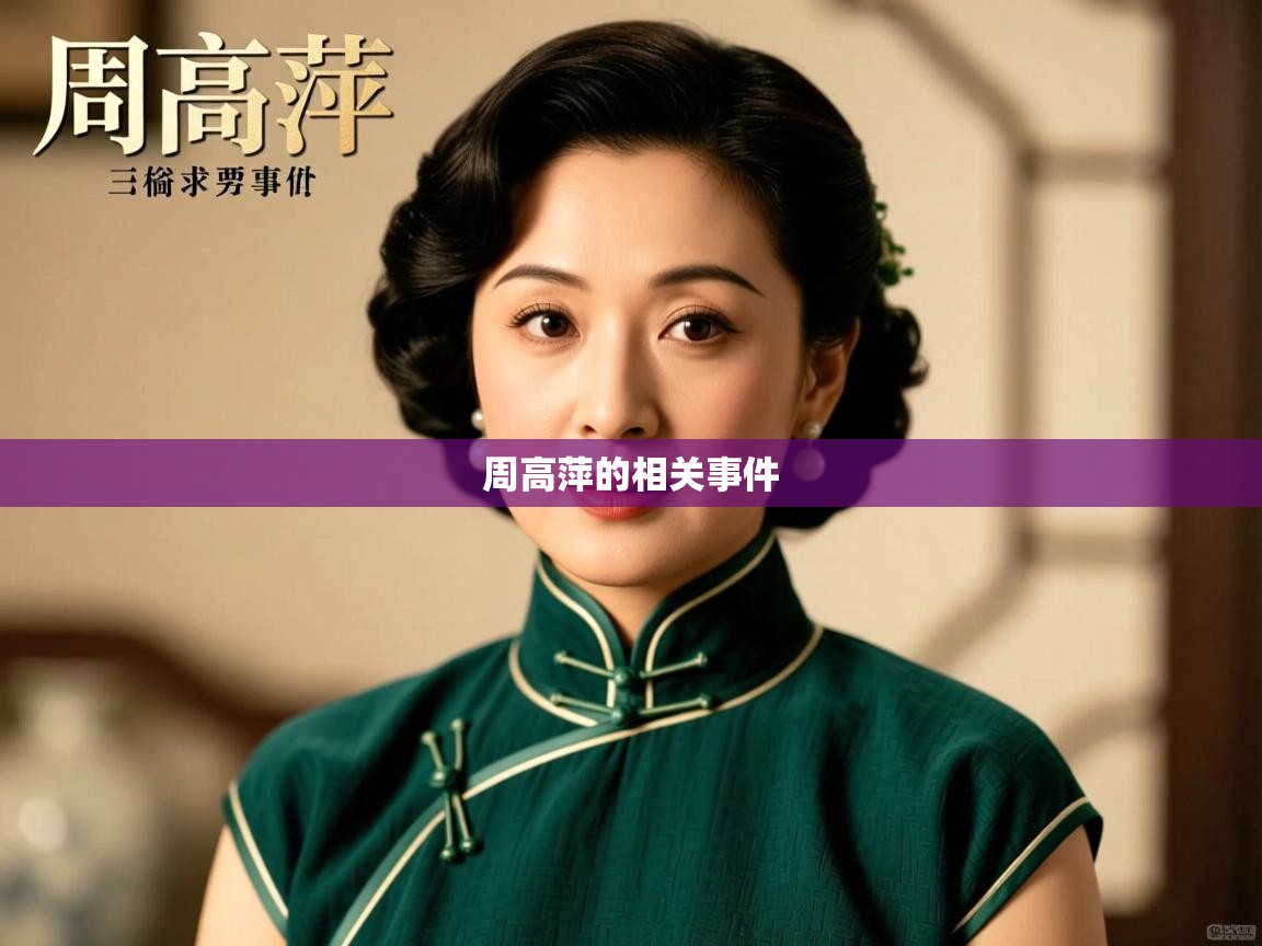  周高萍的相关事件 