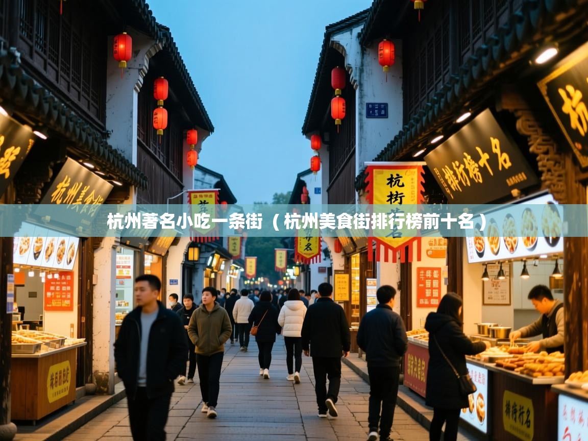  杭州著名小吃一条街  ( 杭州美食街排行榜前十名 )