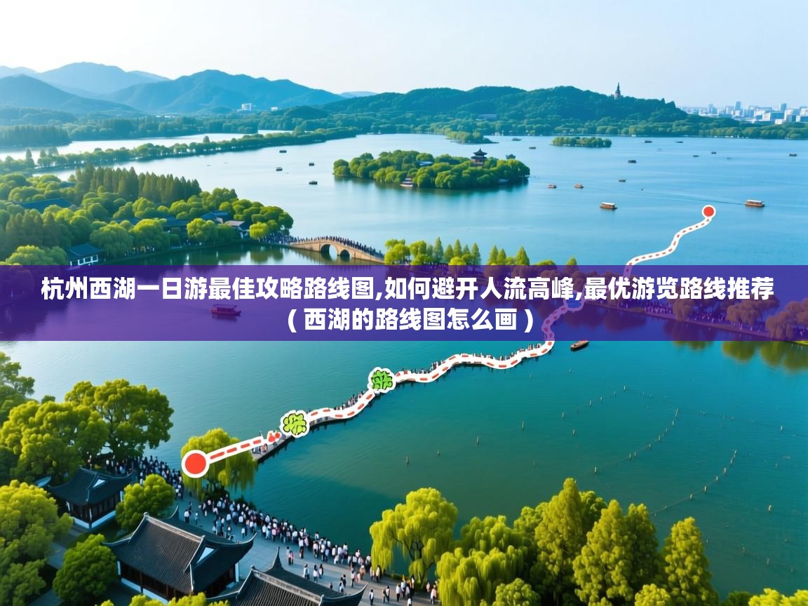  杭州西湖一日游最佳攻略路线图,如何避开人流高峰,最优游览路线推荐  ( 西湖的路线图怎么画 )