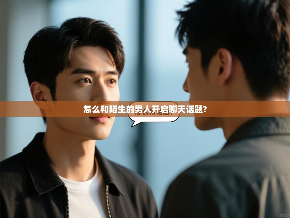 怎么和陌生的男人开启聊天话题? 