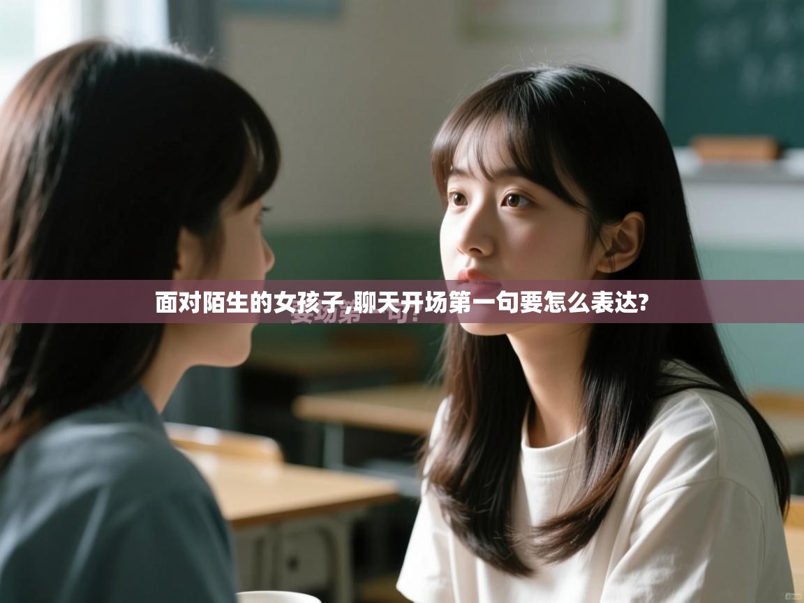  面对陌生的女孩子,聊天开场第一句要怎么表达? 
