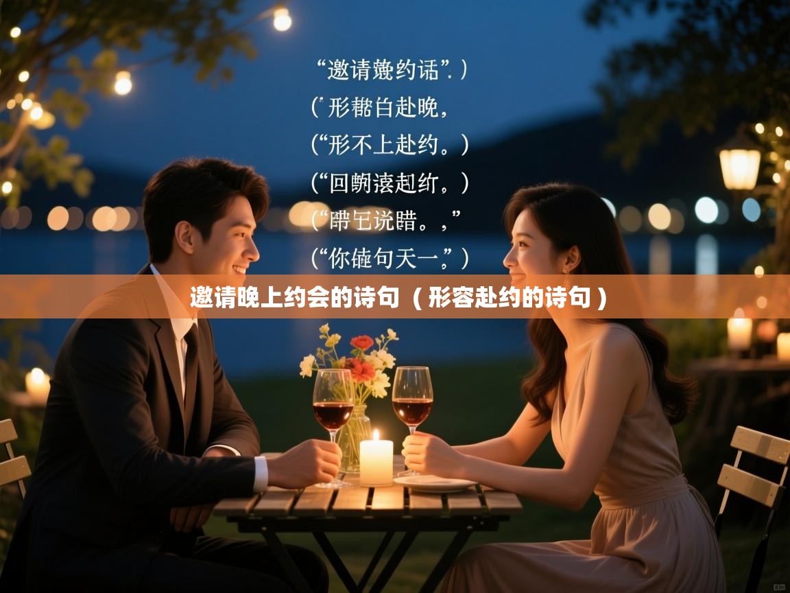  邀请晚上约会的诗句  ( 形容赴约的诗句 )
