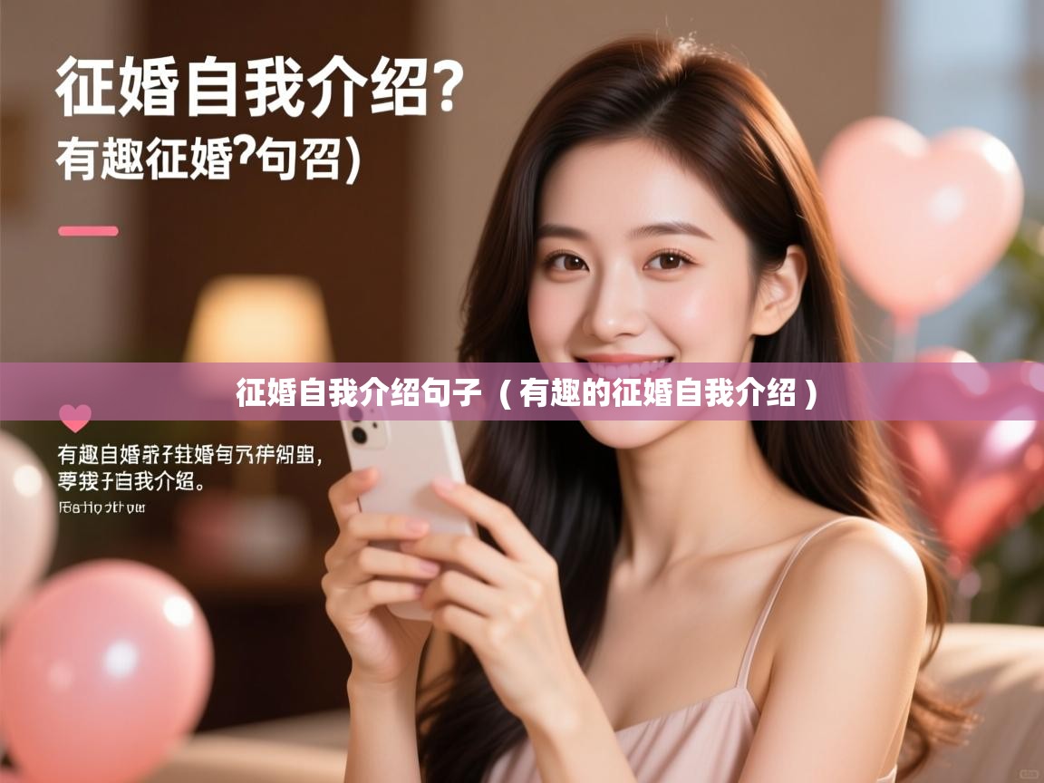  征婚自我介绍句子  ( 有趣的征婚自我介绍 )