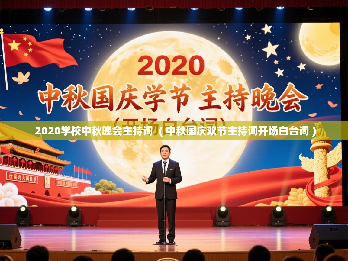  2020学校中秋晚会主持词  ( 中秋国庆双节主持词开场白台词 )