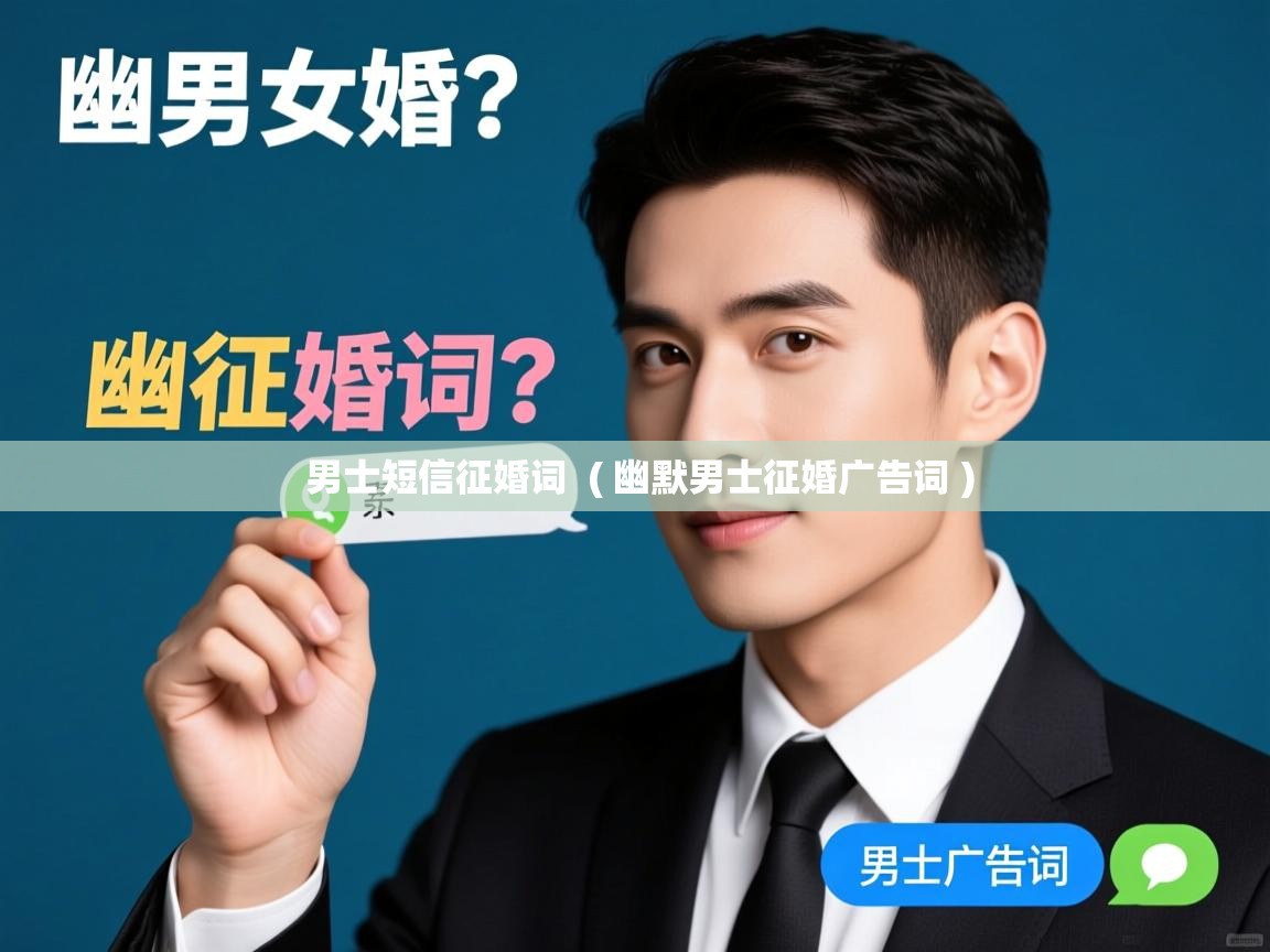  男士短信征婚词  ( 幽默男士征婚广告词 )