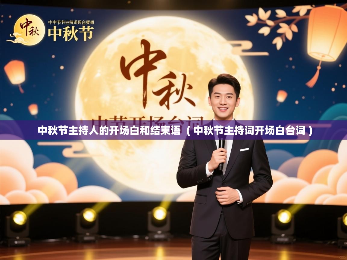  中秋节主持人的开场白和结束语  ( 中秋节主持词开场白台词 )