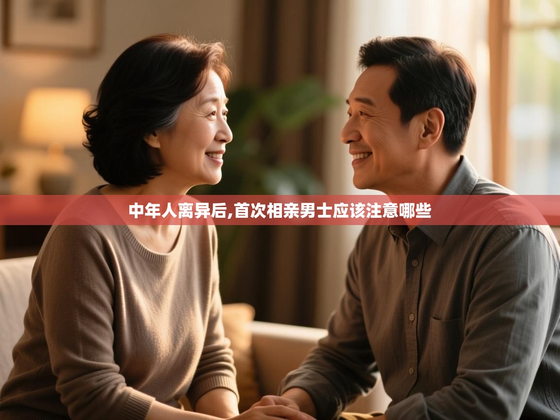  中年人离异后,首次相亲男士应该注意哪些 