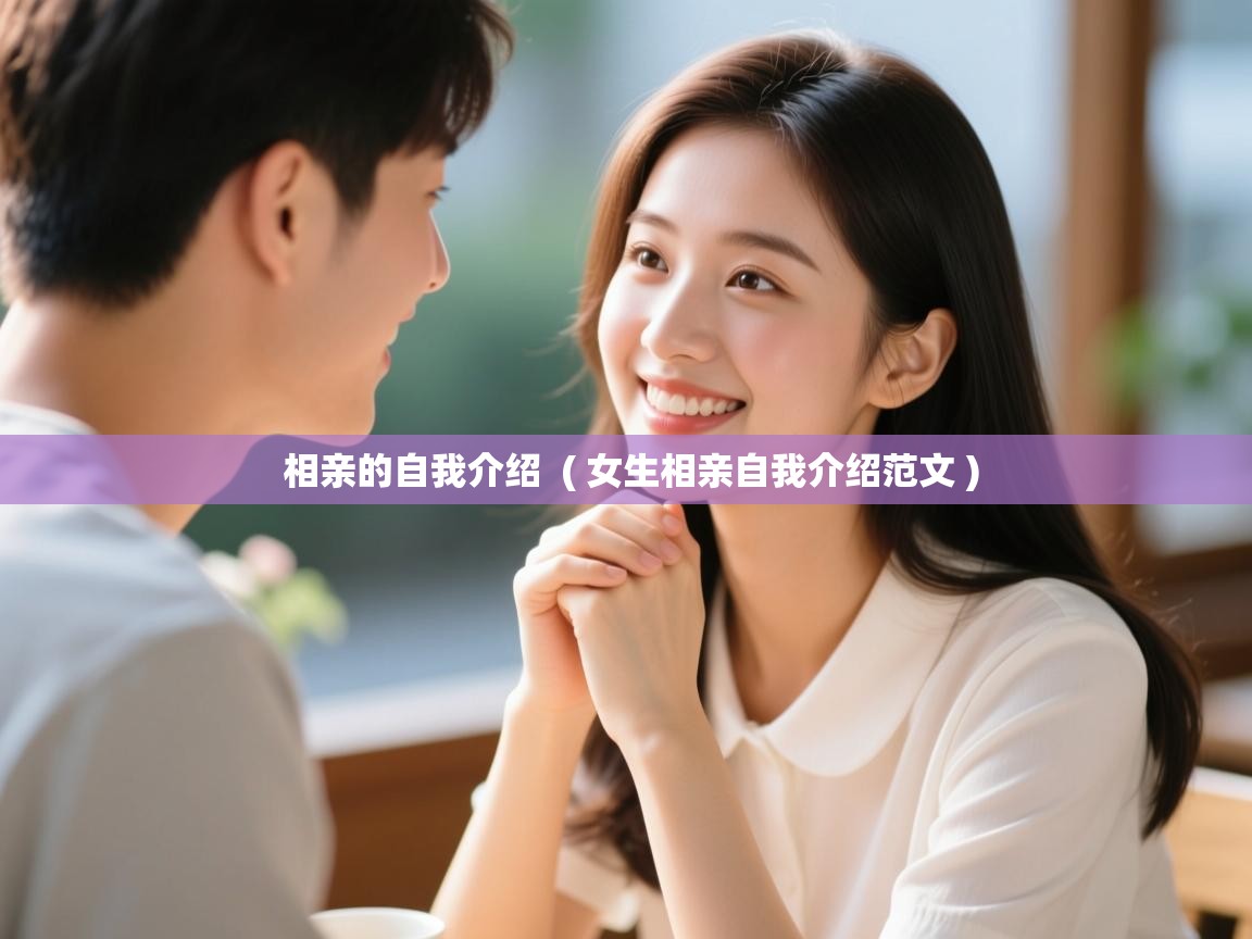  相亲的自我介绍  ( 女生相亲自我介绍范文 )