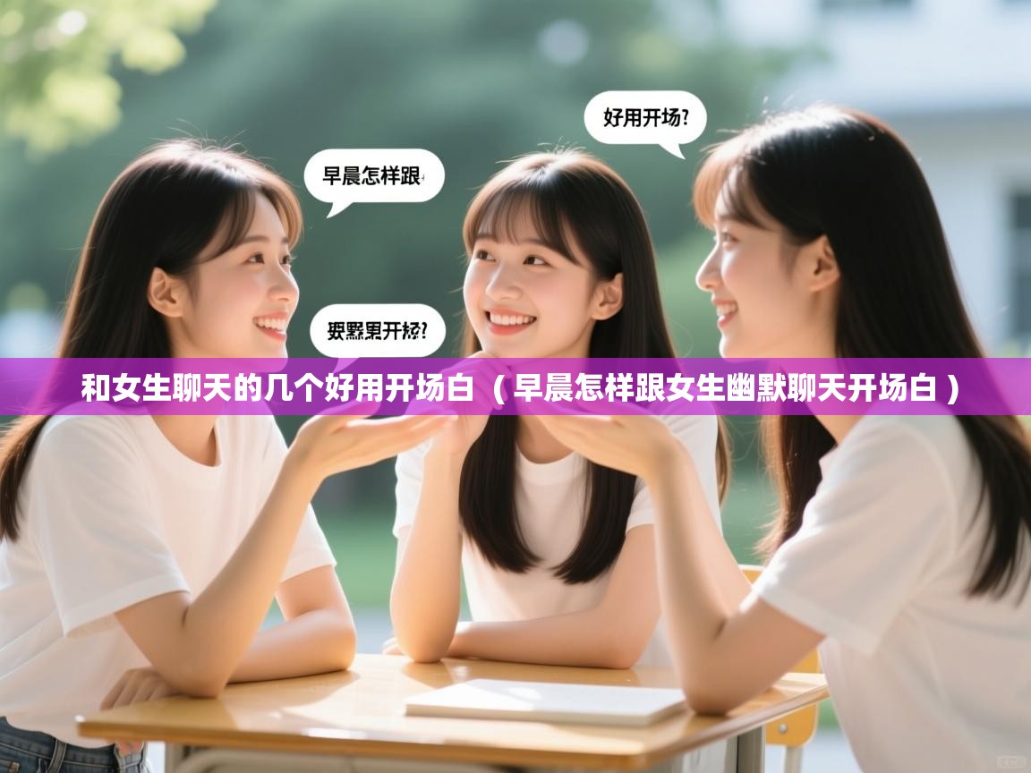  和女生聊天的几个好用开场白  ( 早晨怎样跟女生幽默聊天开场白 )