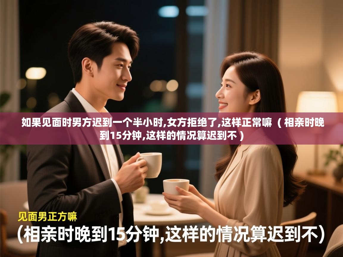  如果见面时男方迟到一个半小时,女方拒绝了,这样正常嘛  ( 相亲时晚到15分钟,这样的情况算迟到不 )