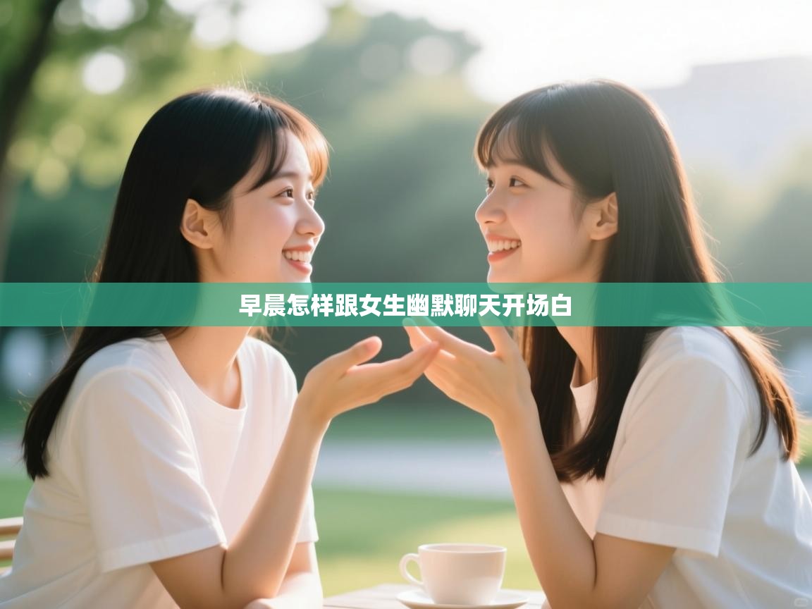  早晨怎样跟女生幽默聊天开场白 