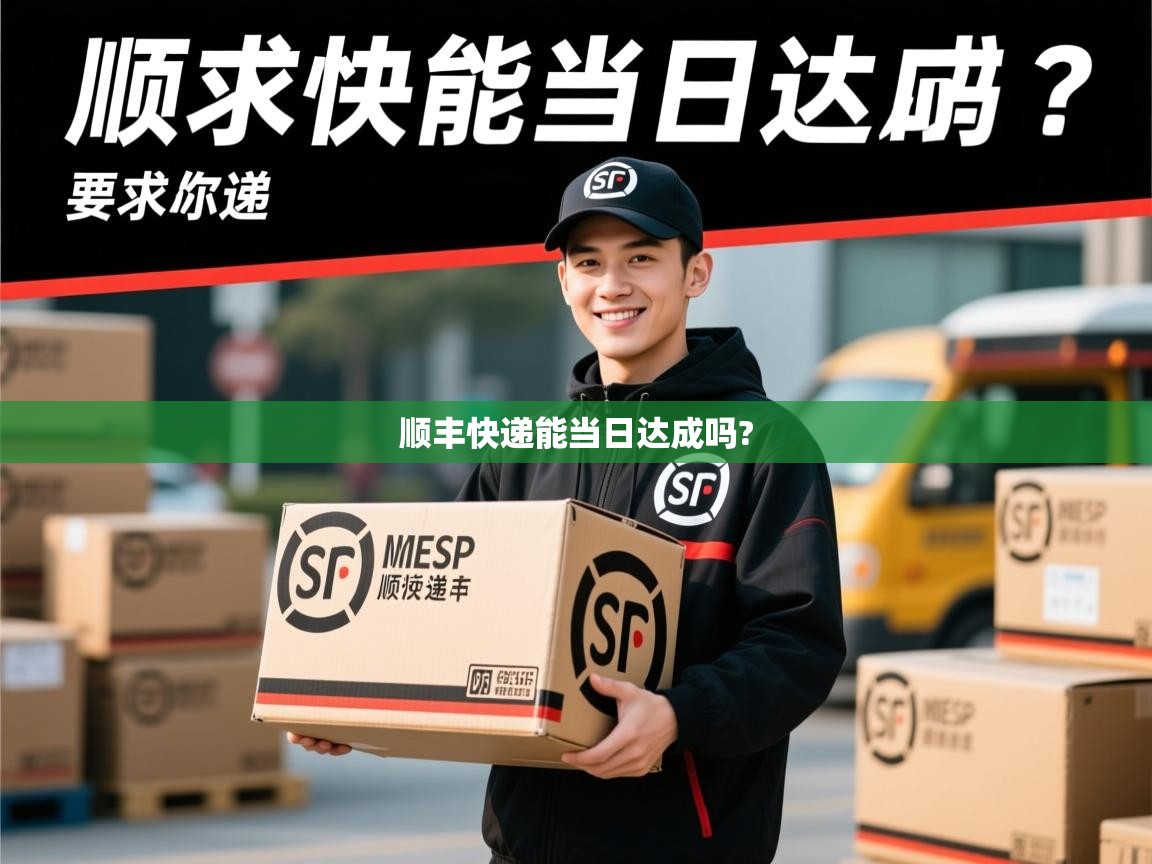  顺丰快递能当日达成吗? 