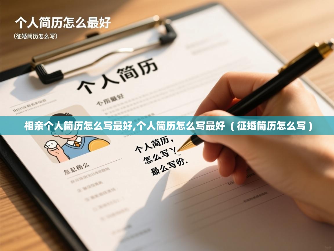  相亲个人简历怎么写最好,个人简历怎么写最好  ( 征婚简历怎么写 )