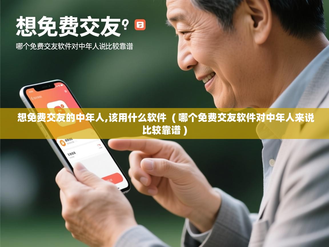 想免费交友的中年人,该用什么软件  ( 哪个免费交友软件对中年人来说比较靠谱 )