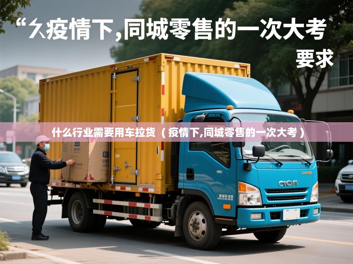  什么行业需要用车拉货  ( 疫情下,同城零售的一次大考 )