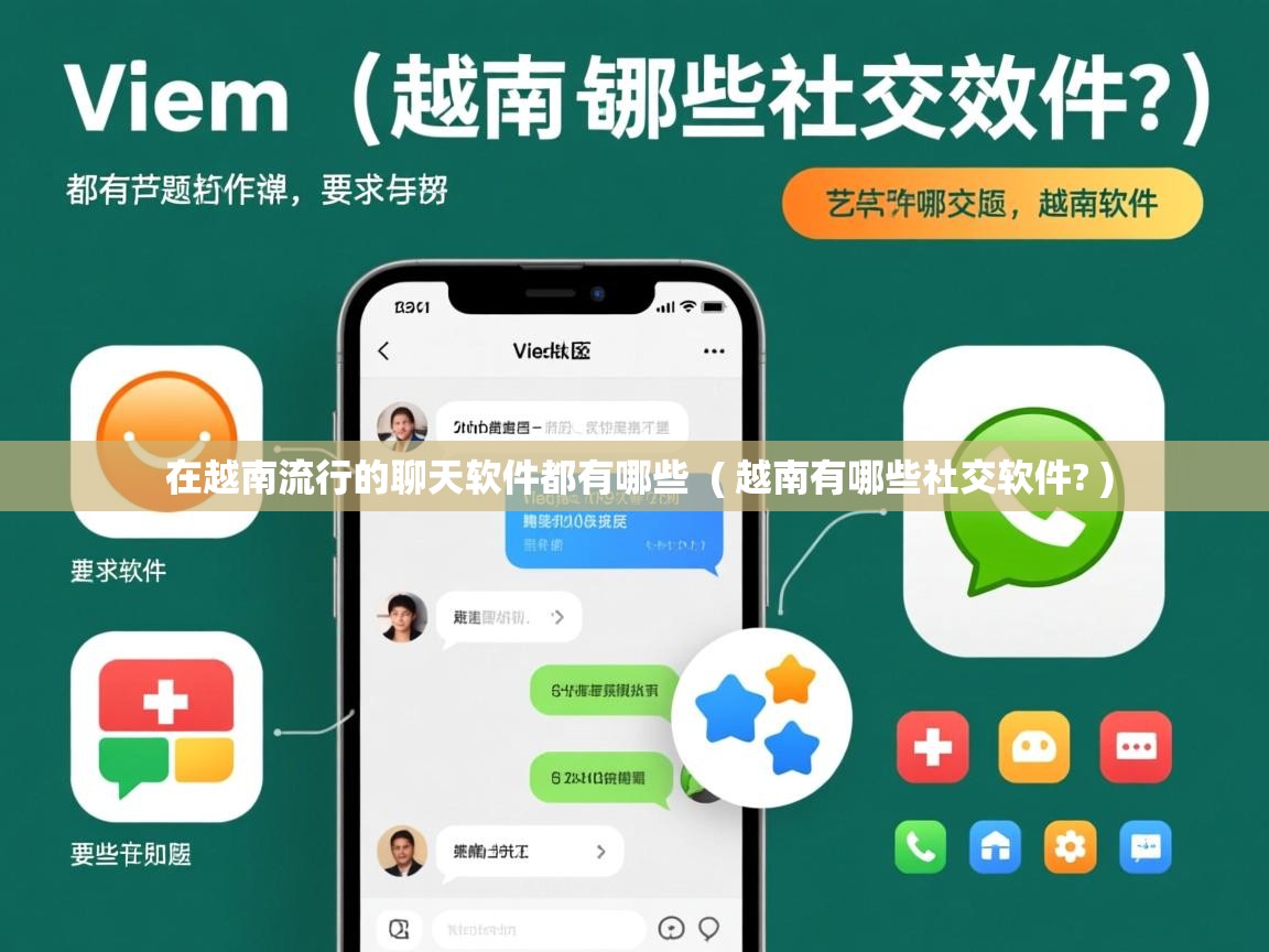  在越南流行的聊天软件都有哪些  ( 越南有哪些社交软件? )