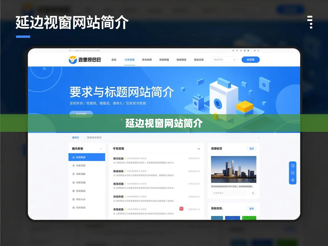 延边视窗网站简介 延边视窗网站简介