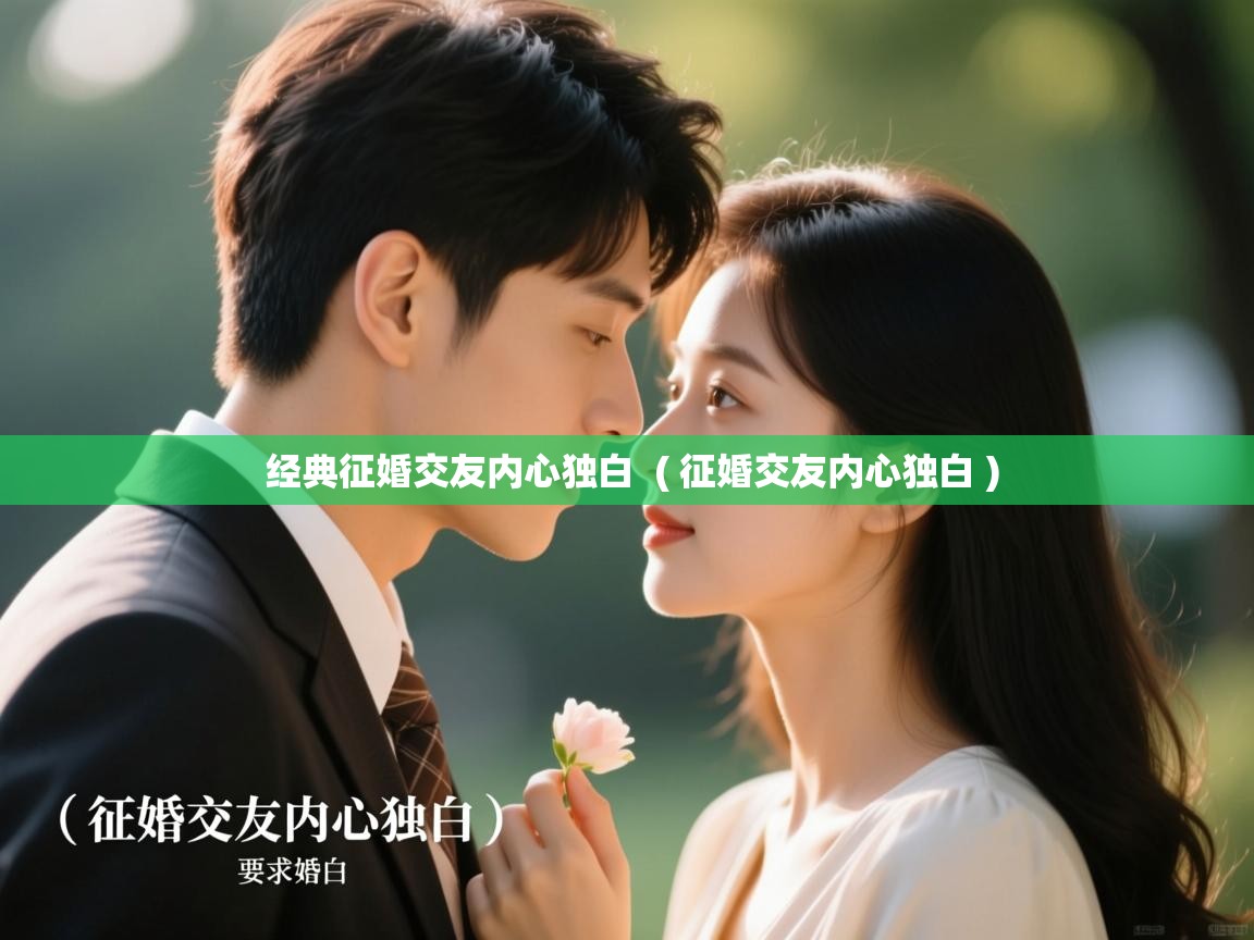 经典征婚交友内心独白 ( 征婚交友内心独白 ) 经典征婚交友内心独白 ( 征婚交友内心独白 )