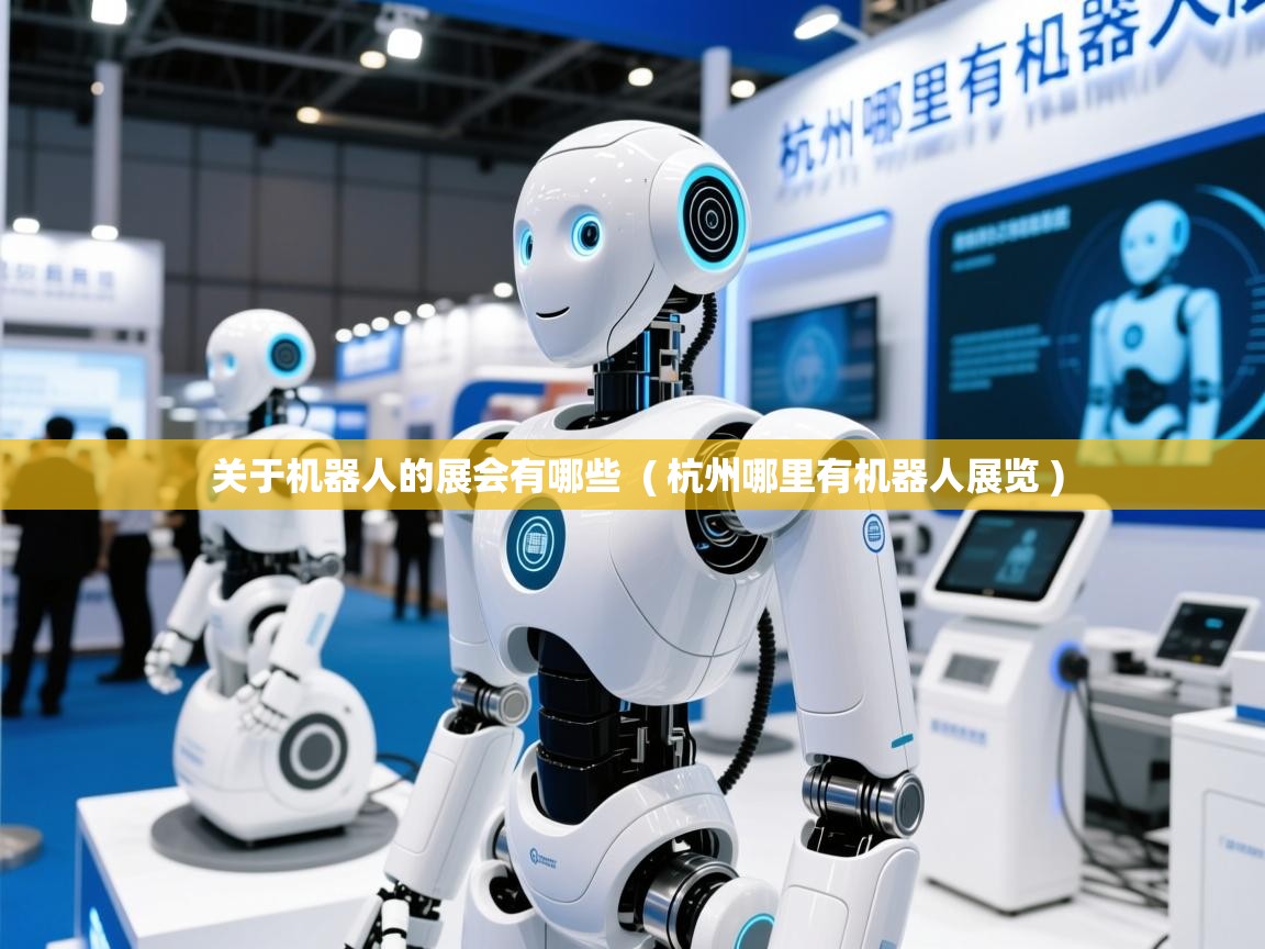  关于机器人的展会有哪些  ( 杭州哪里有机器人展览 )