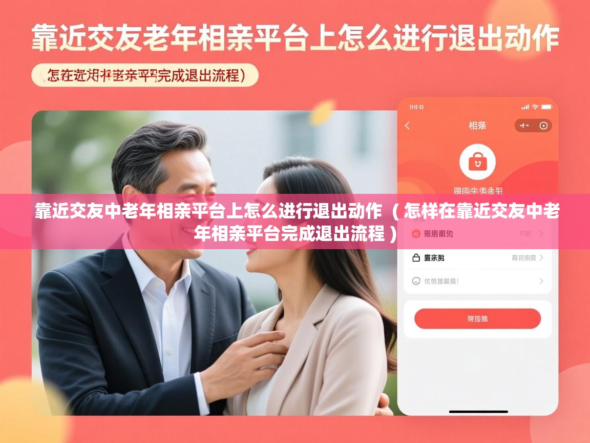 靠近交友中老年相亲平台上怎么进行退出动作 ( 怎样在靠近交友中老年相亲平台完成退出流程 ) 靠近交友中老年相亲平台上怎么进行退出动作 ( 怎样在靠近交友中老年相亲平台完成退出流程 )
