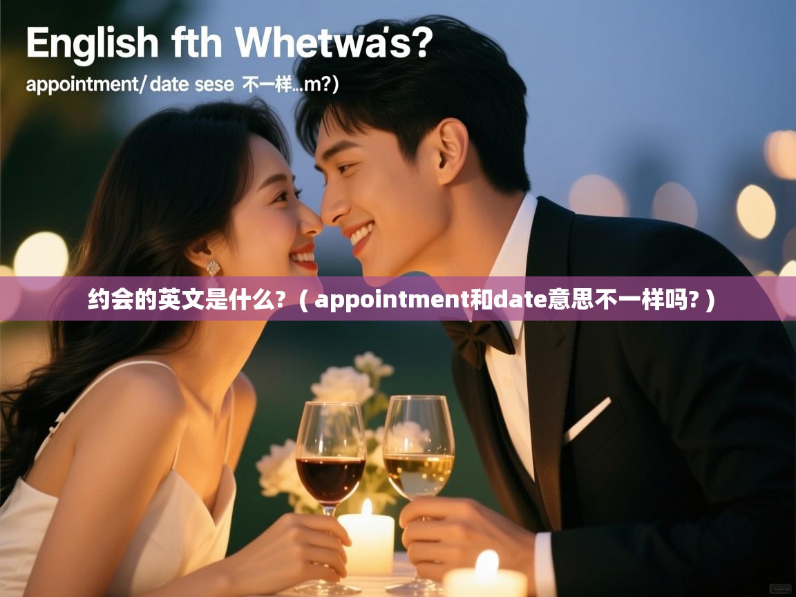  约会的英文是什么?  ( appointment和date意思不一样吗? )