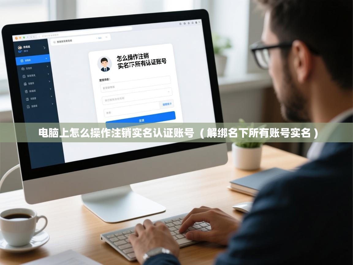  电脑上怎么操作注销实名认证账号  ( 解绑名下所有账号实名 )