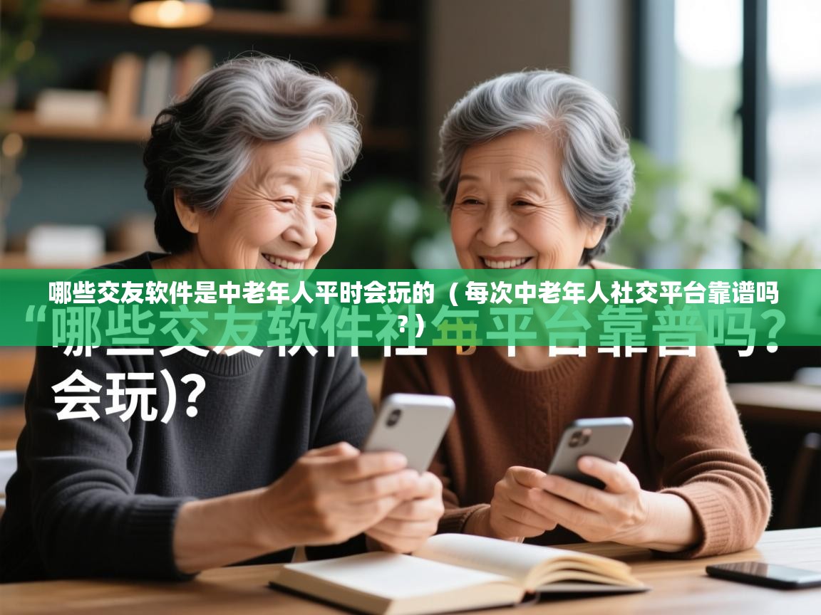  哪些交友软件是中老年人平时会玩的  ( 每次中老年人社交平台靠谱吗? )