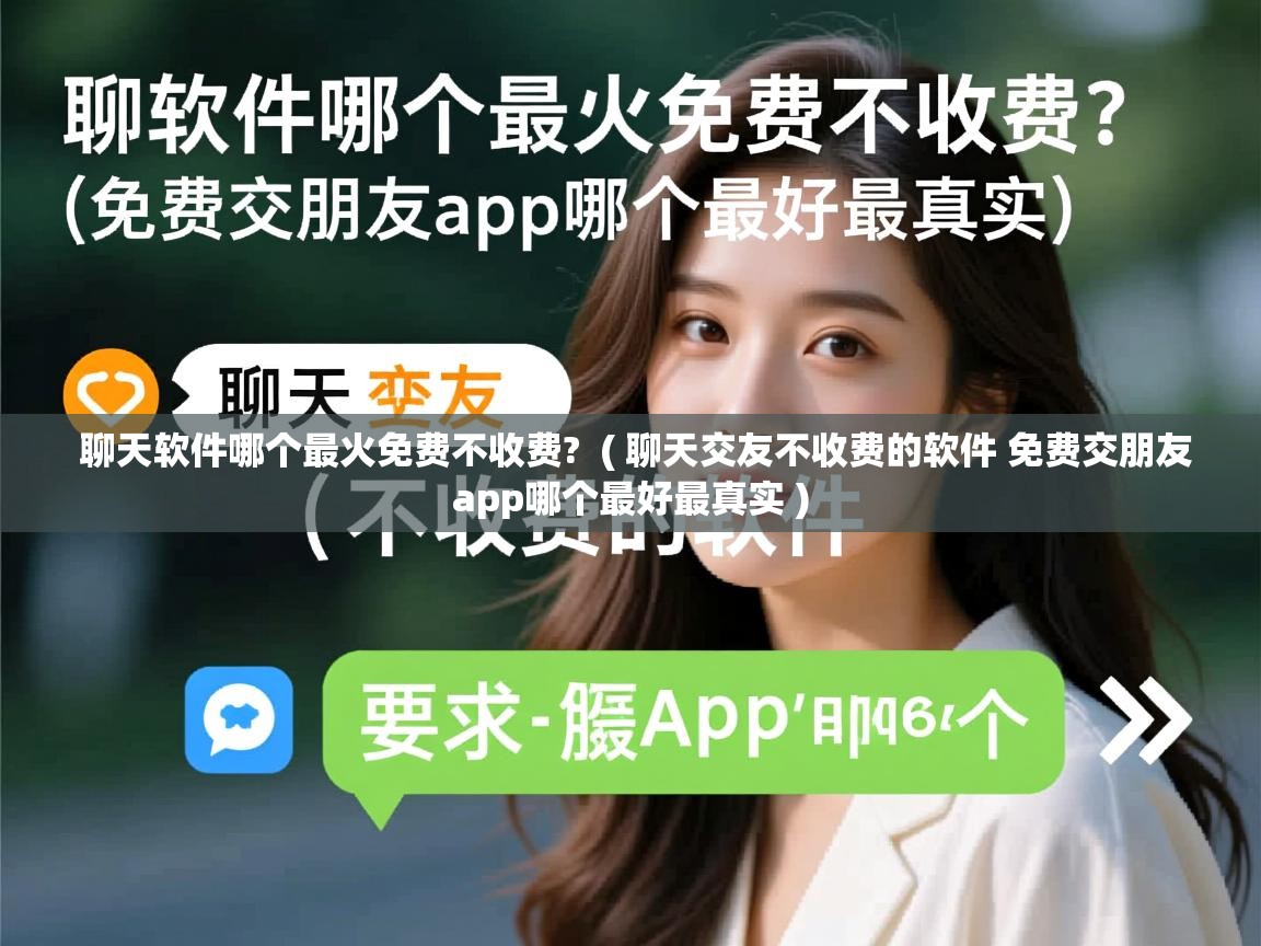  聊天软件哪个最火免费不收费?  ( 聊天交友不收费的软件 免费交朋友app哪个最好最真实 )