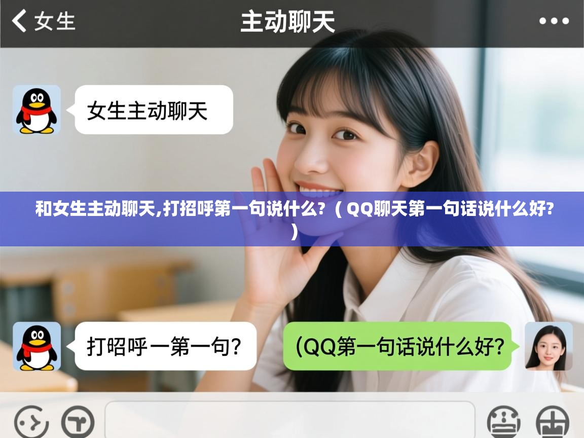  和女生主动聊天,打招呼第一句说什么?  ( QQ聊天第一句话说什么好? )