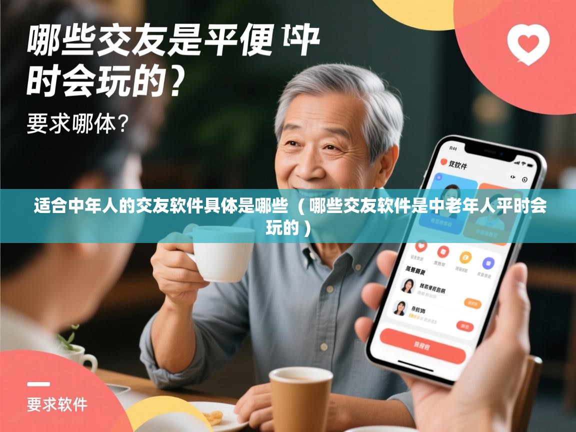  适合中年人的交友软件具体是哪些  ( 哪些交友软件是中老年人平时会玩的 )