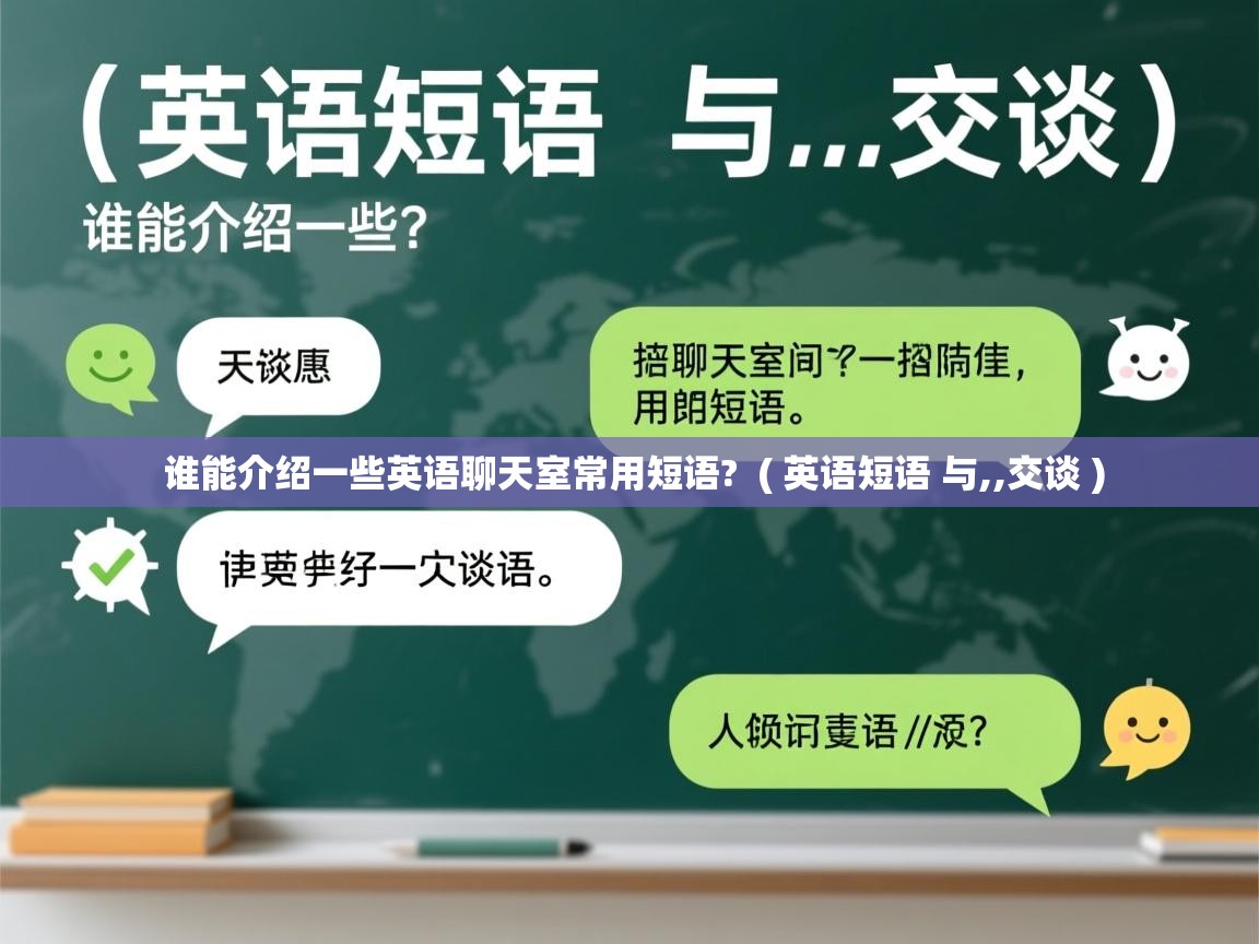  谁能介绍一些英语聊天室常用短语?  ( 英语短语 与,,交谈 )
