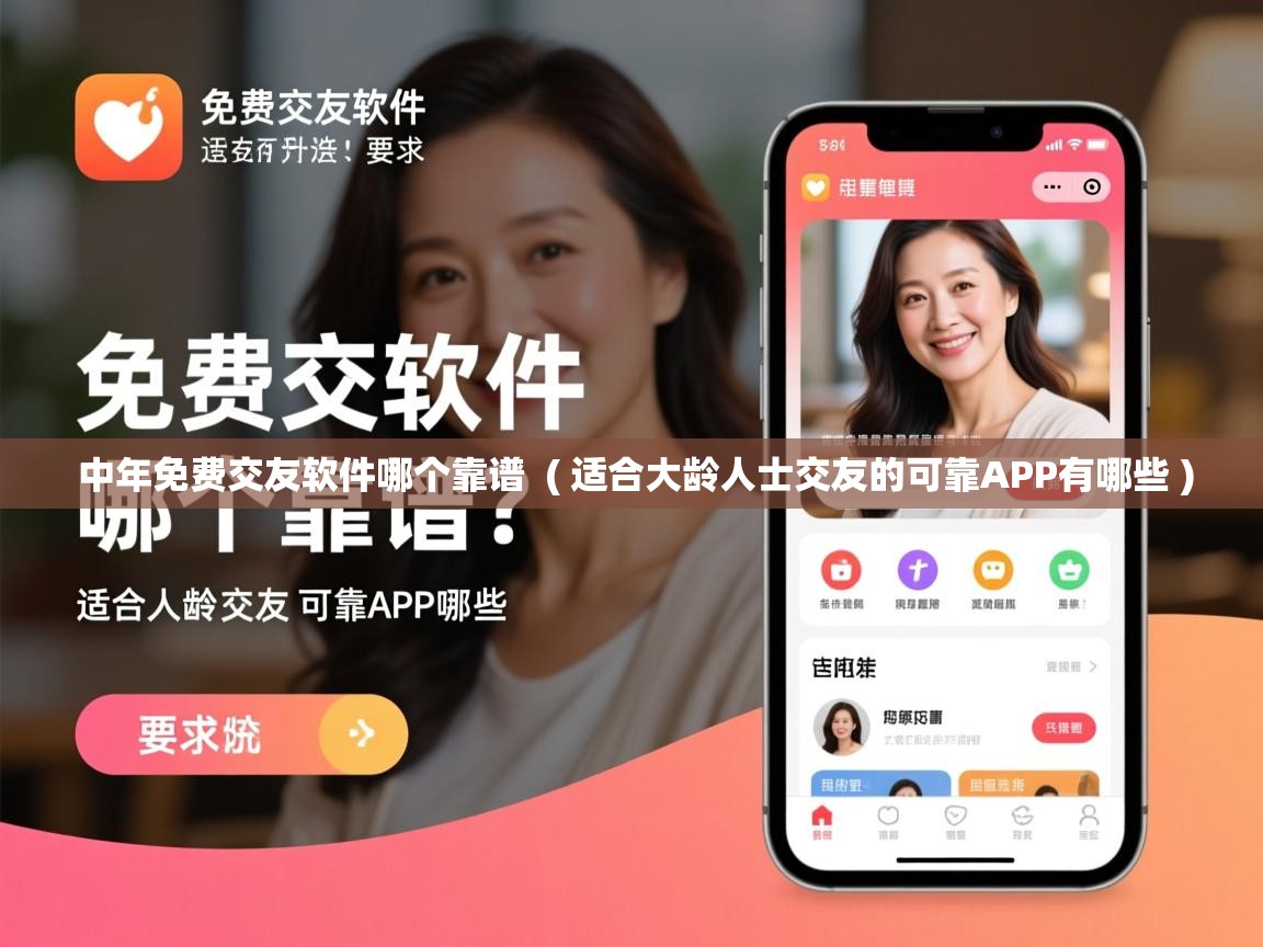  中年免费交友软件哪个靠谱  ( 适合大龄人士交友的可靠APP有哪些 )