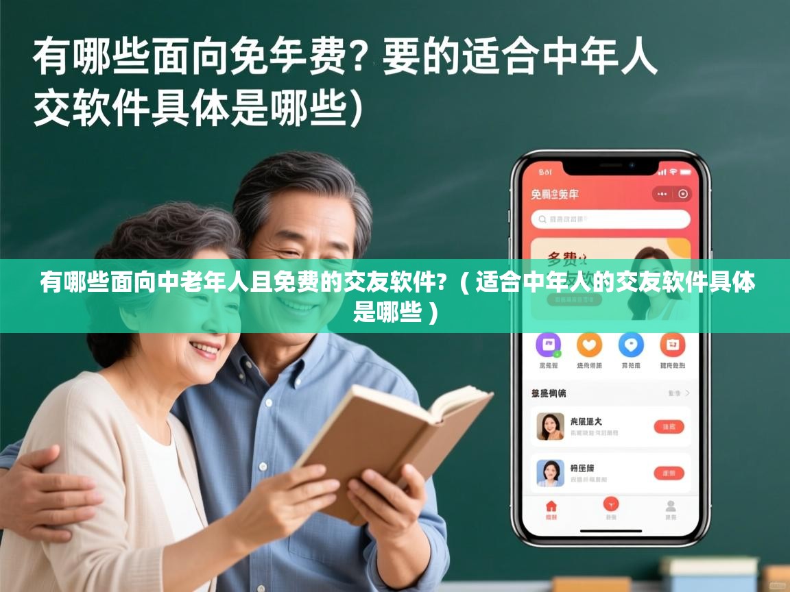  有哪些面向中老年人且免费的交友软件?  ( 适合中年人的交友软件具体是哪些 )