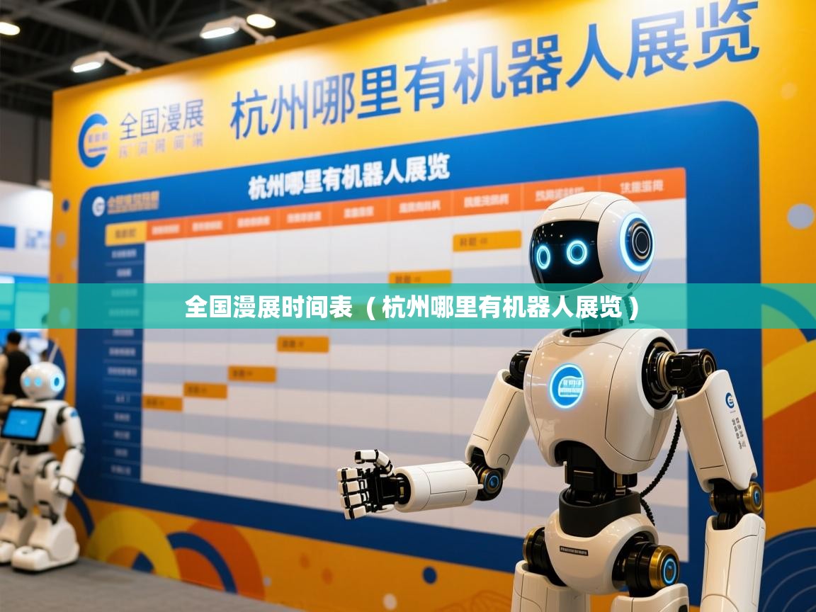  全国漫展时间表  ( 杭州哪里有机器人展览 )