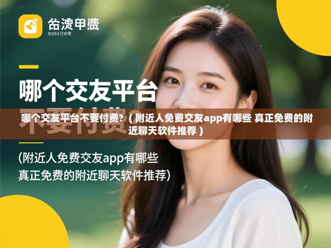  哪个交友平台不要付费?  ( 附近人免费交友app有哪些 真正免费的附近聊天软件推荐 )