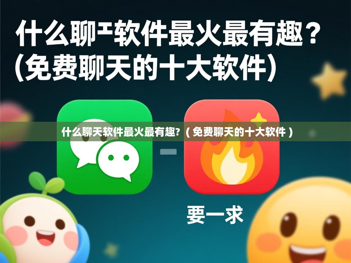  什么聊天软件最火最有趣?  ( 免费聊天的十大软件 )