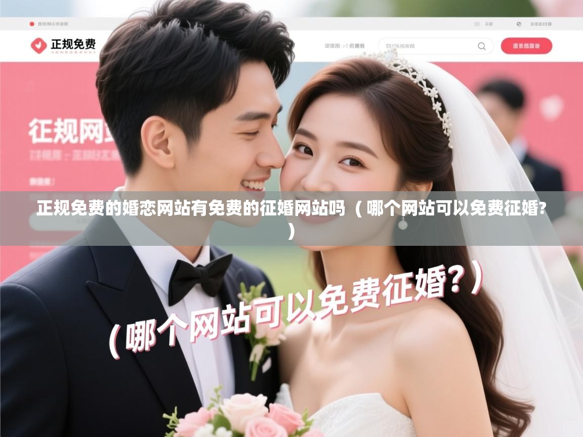  正规免费的婚恋网站有免费的征婚网站吗  ( 哪个网站可以免费征婚? )