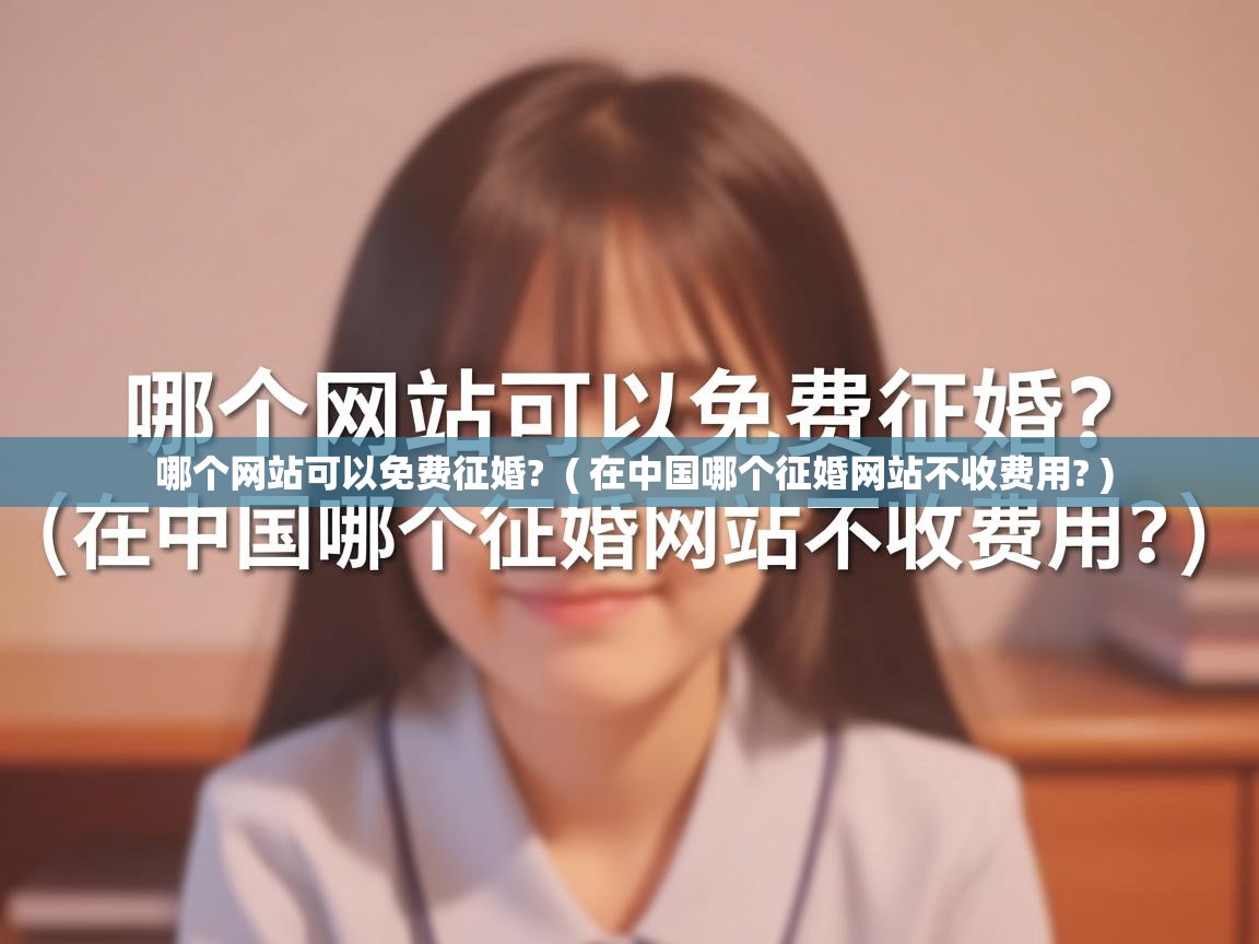  哪个网站可以免费征婚?  ( 在中国哪个征婚网站不收费用? )