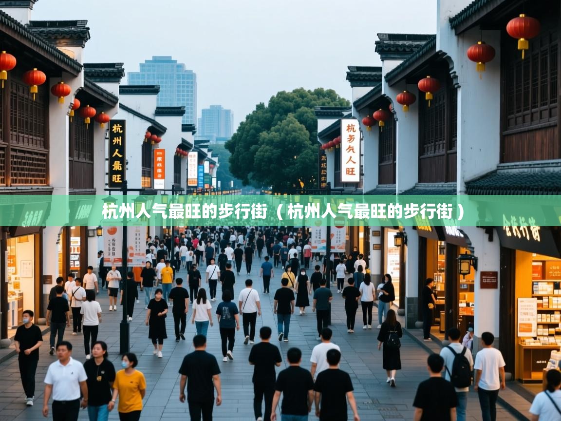  杭州人气最旺的步行街  ( 杭州人气最旺的步行街 )