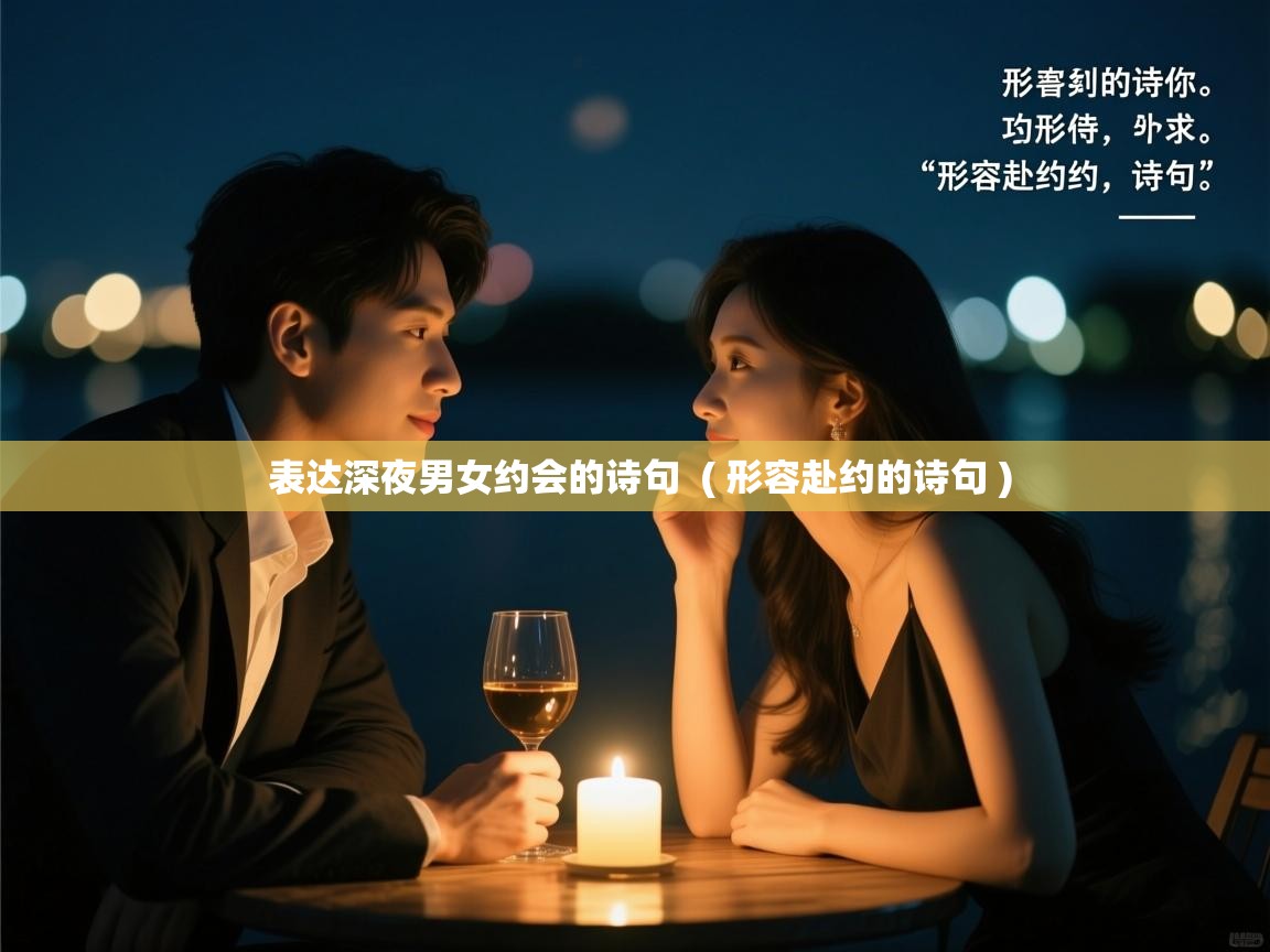  表达深夜男女约会的诗句  ( 形容赴约的诗句 )