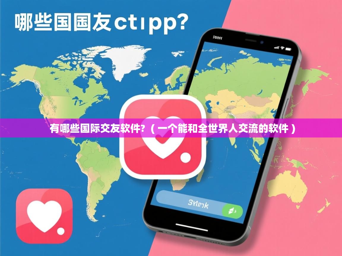  有哪些国际交友软件?  ( 一个能和全世界人交流的软件 )