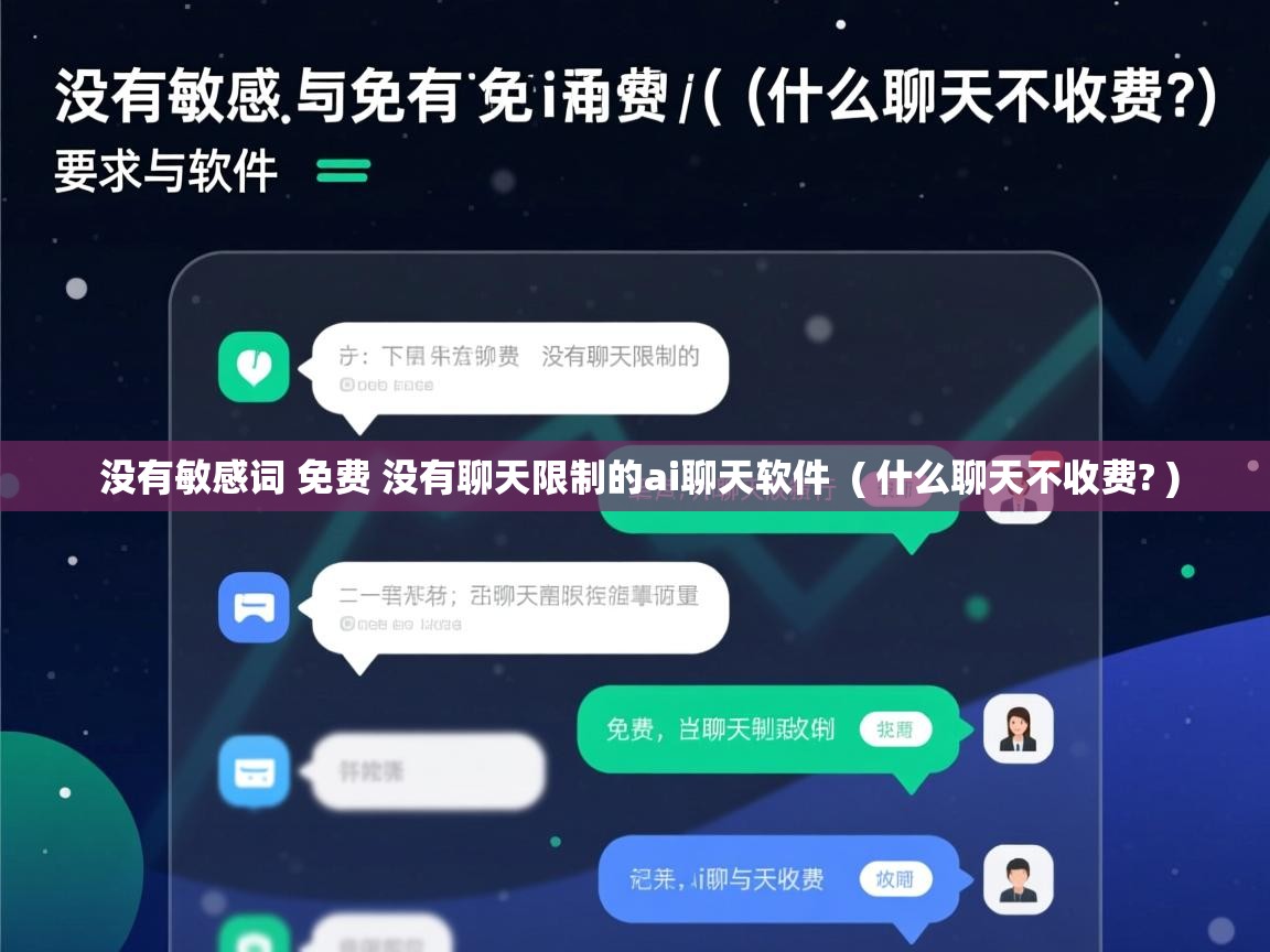  没有敏感词 免费 没有聊天限制的ai聊天软件  ( 什么聊天不收费? )